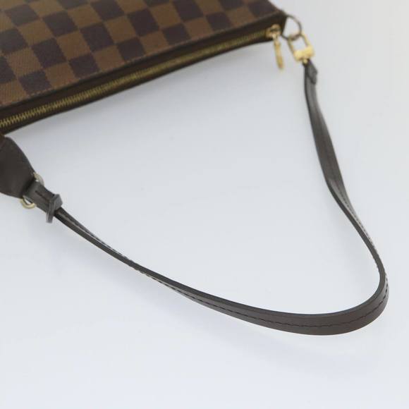 LOUIS VUITTON Damier Ebene Pochette Accessoires Pouch N41206 LV Auth 56891 - Picture 8 of 16